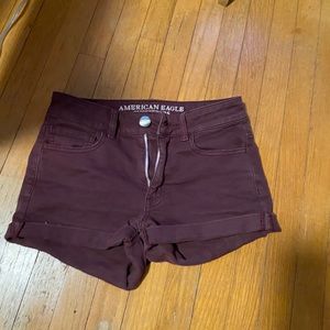 American Eagle super super stretch shorts